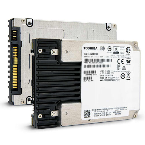 Toshiba PX04SVQ160 1.6TB SAS 12Gb/s 2.5" Solid State Drive