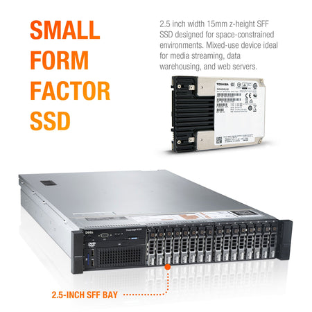 Toshiba PX04SVQ160 1.6TB SAS 12Gb/s 2.5" Solid State Drive