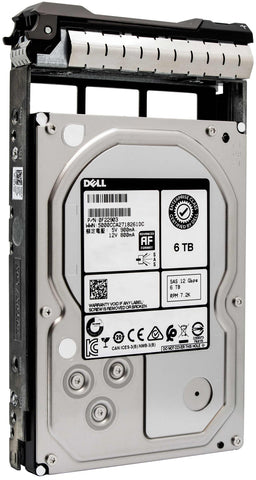 Dell G13 WGPX6 6TB 7.2K RPM SAS 6Gb/s 512e 3.5" NearLine Manufacturer Recertified HDD
