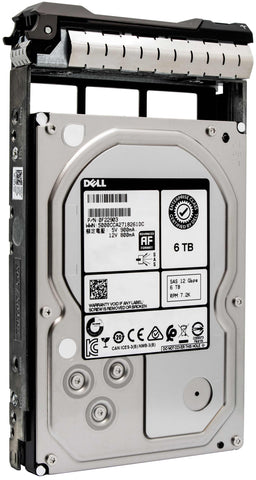 Dell G13 400-AIUC 6TB 7.2K RPM SAS 6Gb/s 512e 3.5" NearLine Hard Drive