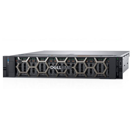 R740xd refurb nvme server - Front view with bezel installed