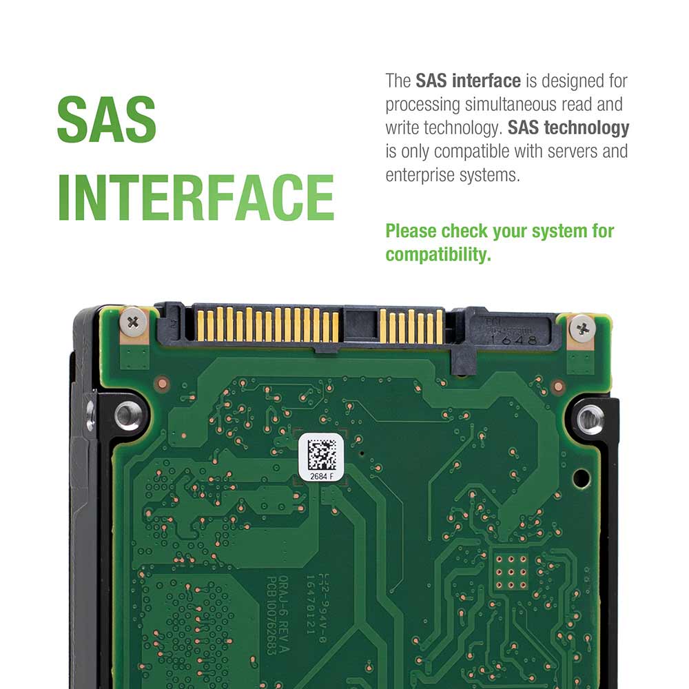 Seagate Exos 15E900 ST300MP0106 300GB 15K RPM SAS 12Gb/s 512e/4Kn 256MB 2.5" FastFormat Manufacturer Recertified HDD - SAS Interface