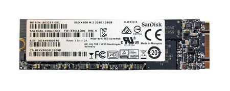 SanDisk x300 SD7SN6S-128G 128GB SATA 6Gb/s M.2 SSD, 1 of 1