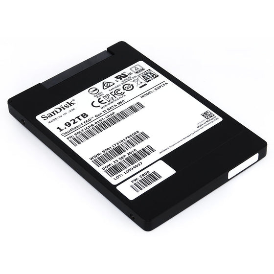 SanDisk CloudSpeed Eco Gen. II SDLF1CRR-019T-1HA1 1.92TB SATA 6Gb/s 2.5" SSD