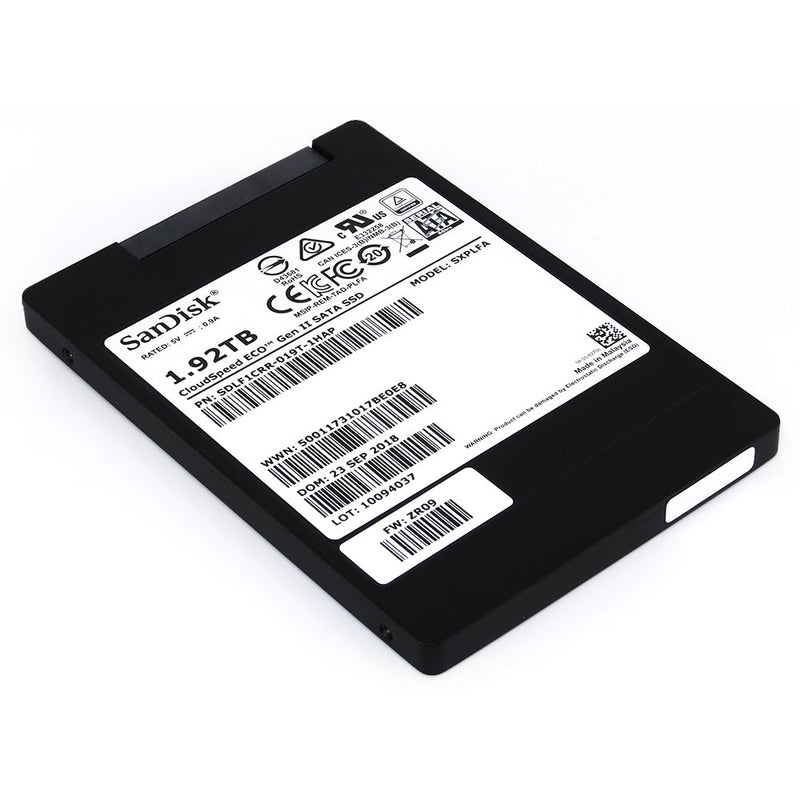 SanDisk CloudSpeed Eco Gen. II SDLF1CRR-019T-1HA1 1.92TB SATA 6Gb/s 2.5" SSD