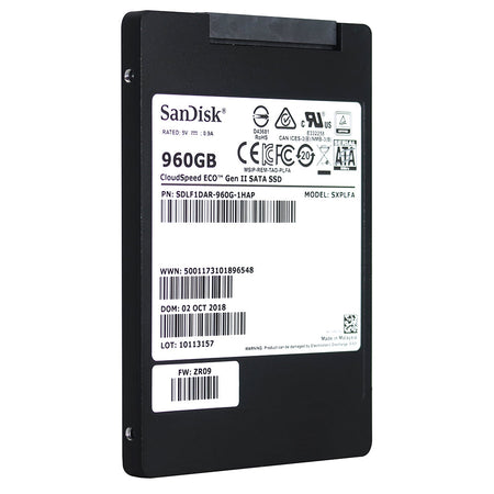 SanDisk CloudSpeed Eco Gen. II SDLF1DAR-960G-1HA1 960GB SATA 6Gb/s 2.5" SSD, 1 of 7