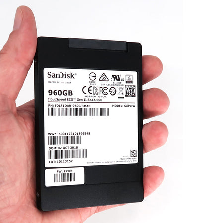 SanDisk CloudSpeed Eco Gen. II SDLF1DAR-960G-1HA1 960GB SATA 6Gb/s 2.5" SSD, 5 of 7