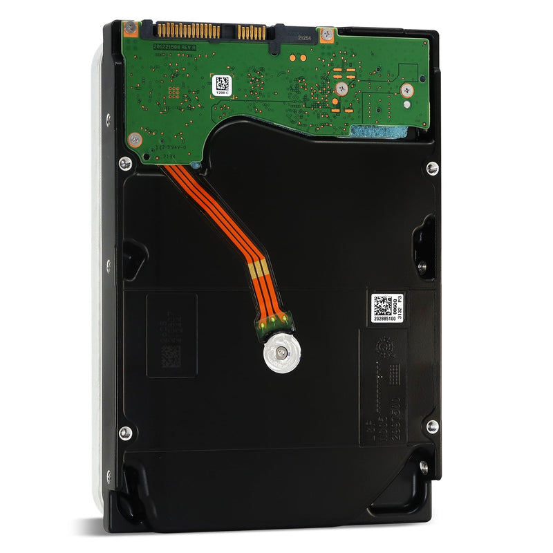 Seagate Exos X20 ST20000NM002D 20TB 7.2K RPM SAS 12Gb/s 3.5in Hard Drive - Rear View