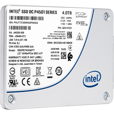 Intel SSD DC P4501 SSDPE7KX040T7 4TB PCIe
