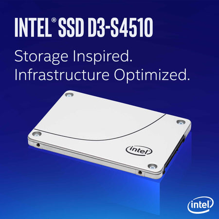 Intel D3-S4510 SSDSC2KB019T801 1.92TB SATA 6Gb/s 2.5" AES 256-bit Solid State Drive