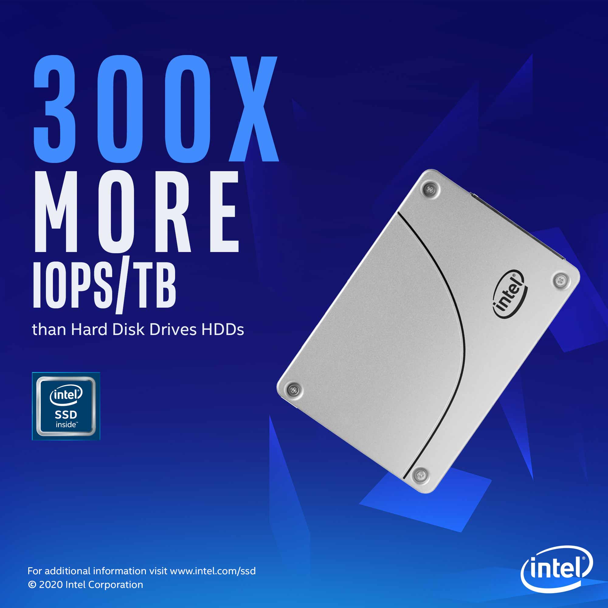 Intel D3-S4510 SSDSC2KB019T801 1.92TB SATA 6Gb/s 2.5" AES 256-bit Solid State Drive