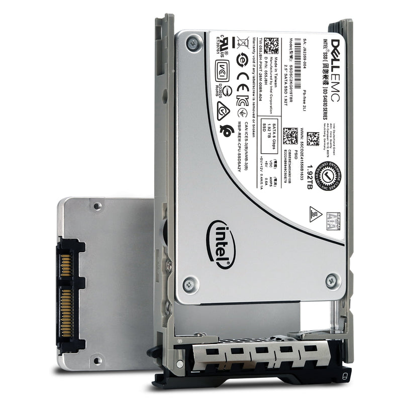 Dell G13 V8NWC SSDSC2KG019T8R 1.92TB SATA 6Gb/s 3D TLC 3DWPD 2.5in Recertified Solid State Drive