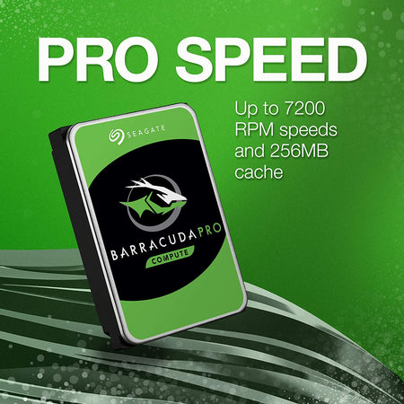 Seagate Barracuda Pro ST12000DM0007 12TB 7.2K RPM SATA 6Gb/s 256MB 3.5" Manufacturer Recertified HDD