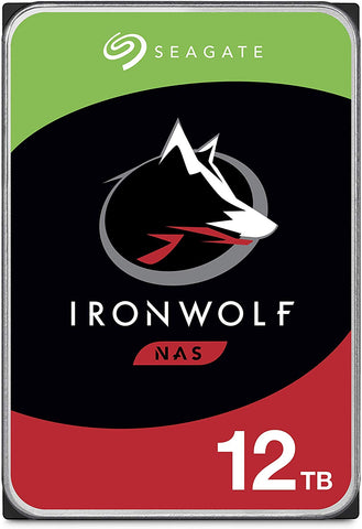 Seagate IronWolf ST12000VN0008 12TB 7.2K RPM SATA 6Gb/s 256MB 3.5" NAS HDD