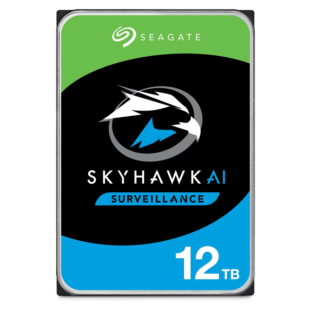 Seagate SkyHawk Surveillance ST12000VX0007 12TB 7.2K RPM SATA 6Gb/s 512e 3.5in Recertified Hard Drive