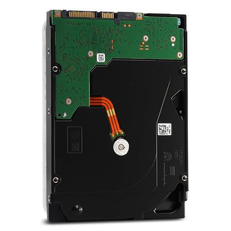Seagate BarraCuda Pro ST14000DM001 14TB 7.2K RPM SATA 6Gb/s 512e 3.5in Recertified Hard Drive - Rear View