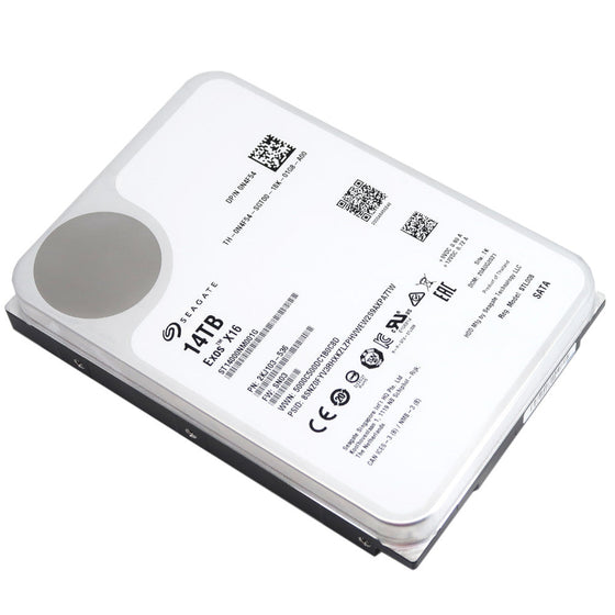 Dell Exos X16 ST14000NM001G 0N4F54 N4F54 14TB 7.2K RPM SATA 6Gb/s 3.5in Recertified Hard Drive