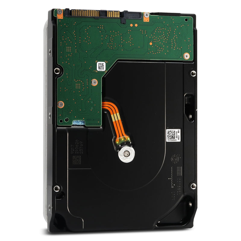 Seagate Exos 2X14 ST14000NM0081 2LQ203-001 14TB (2x 7TB) 7.2K RPM SAS 12Gb/s 512e MACH.2 3.5in Recertified Hard Drive - Rear View