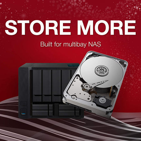 Seagate IronWolf Pro ST16000NE000 16TB 7.2K RPM SATA 6Gb/s 512e 3.5in Hard Drive - Store More