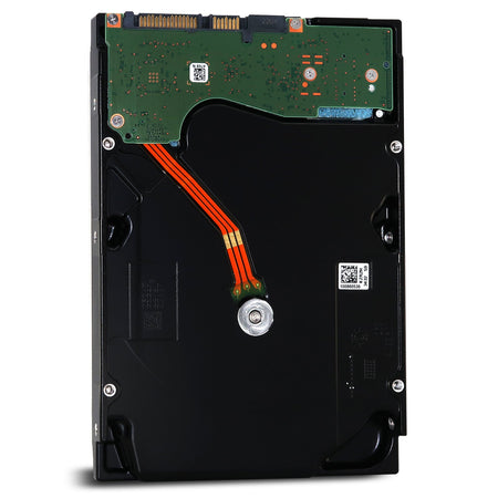 Seagate Exos X18 ST16000NM000J 16TB 7.2K RPM SATA 6Gb/s 3.5in Hard Drive Rear View