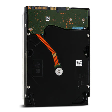 Seagate 16TB Exos X16 ST16000NM001G 7200 RPM SATA 6Gb/s 512e/4Kn 256MB 3.5" Manufacturer Recertified Enterprise HDD - Rear View