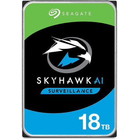 Seagate SkyHawk AI ST18000VE002 18TB 7.2K RPM SATA 6Gb/s 3.5in Refurbished HDD