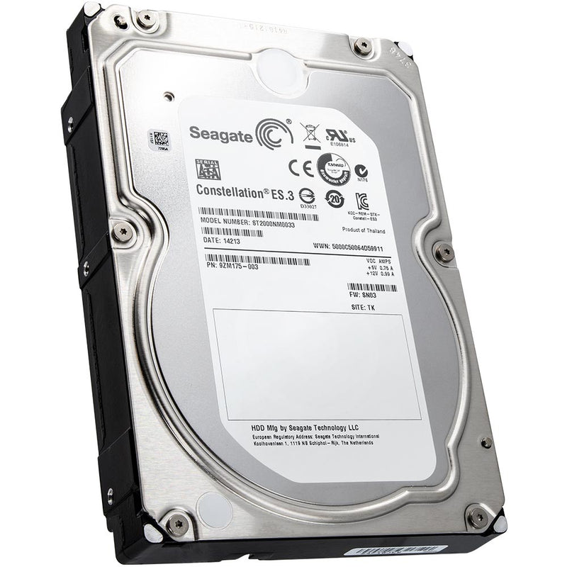 Seagate Constellation ES.3 ST2000NM0033 2TB 7.2K RPM SATA 6Gb/s 512n 128MB 3.5" HDD