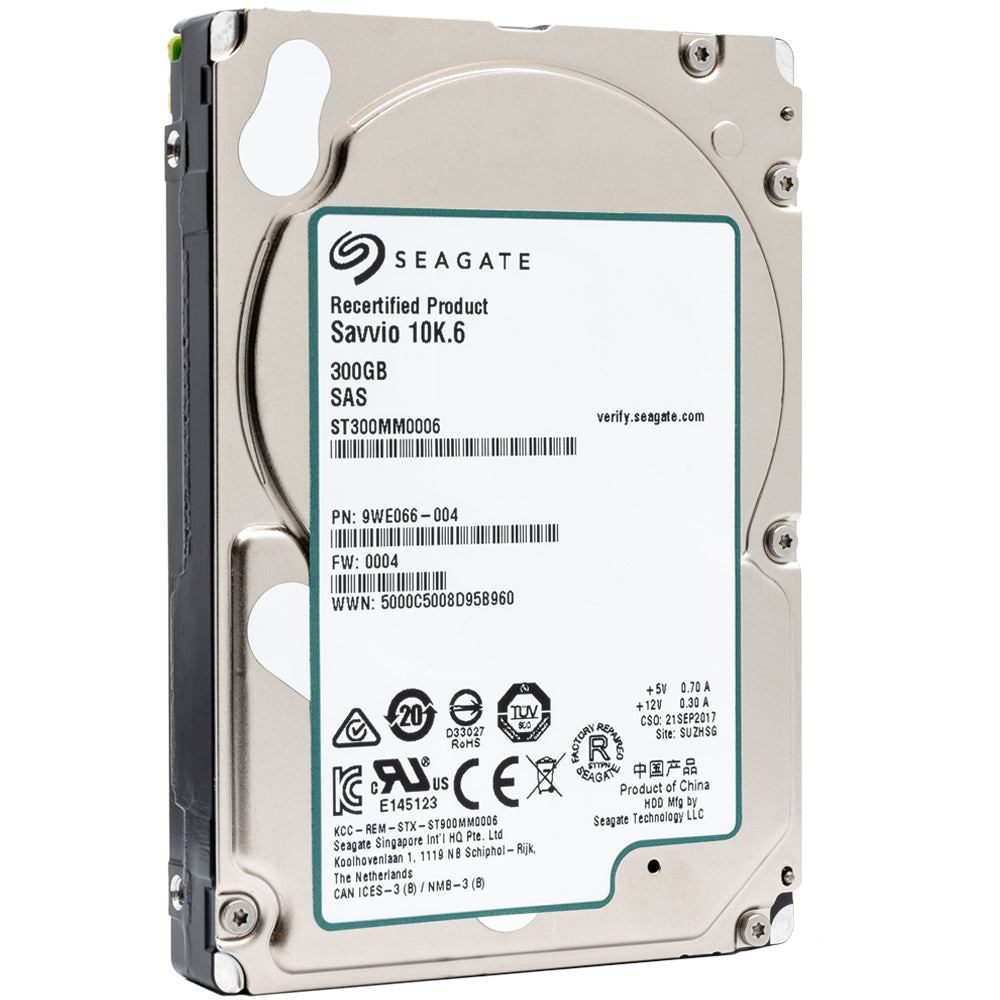 Seagate Savvio 10K.6 ST300MM0006 300GB SAS 2.5