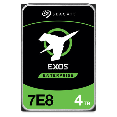 Seagate Exos 7E8 ST4000NM004A 4TB 7.2K RPM SAS 12Gb/s 4Kn 3.5in Refurbished HDD