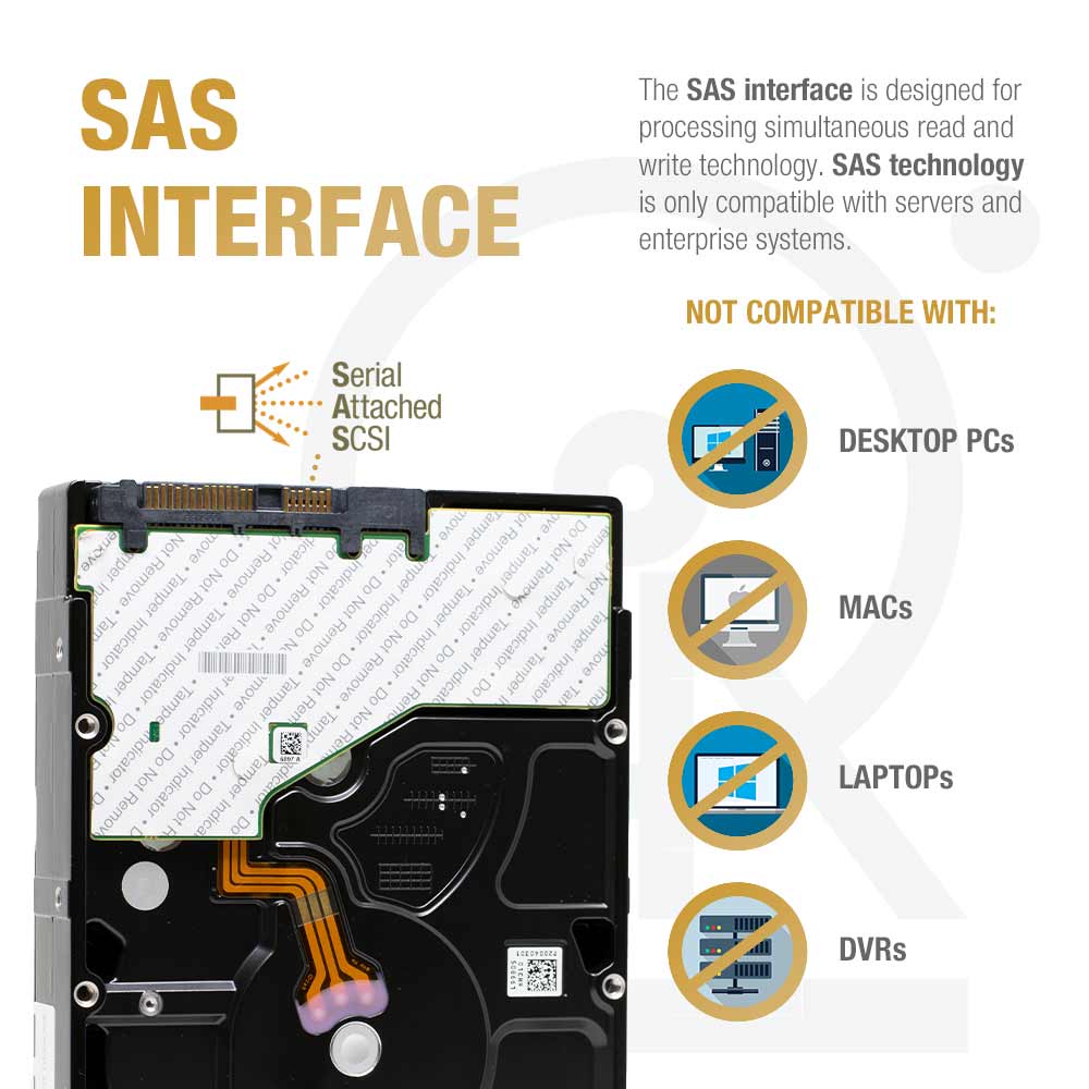 Seagate Enterprise Performance ST4000NM0131 4TB 10K RPM SAS 12Gb/s 4Kn 3.5" SED-FIPS Hard Drive - SAS Interface