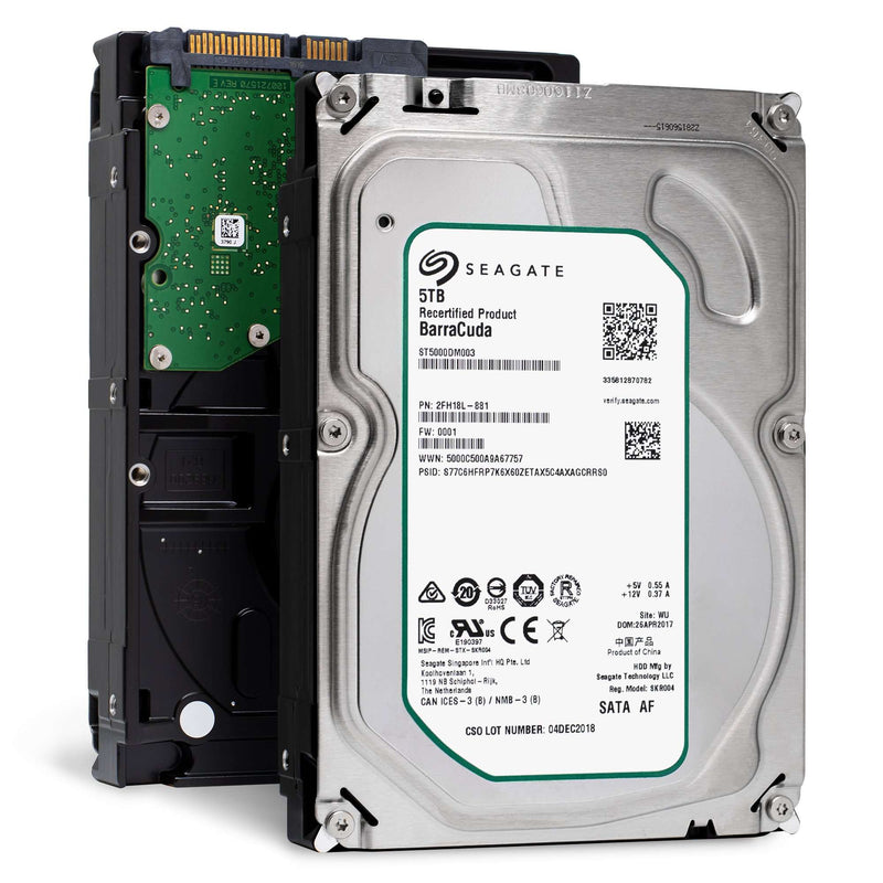 Seagate Barracuda ST5000DM003 5TB 5.4K RPM SATA 6Gb/s 256MB 3.5" HDD