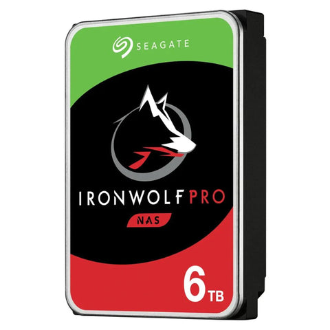 Seagate IronWolf Pro 6TB 7.2K RPM SATA 6Gb/s 512e 3.5in Recertified Hard Drive - ST6000NE000