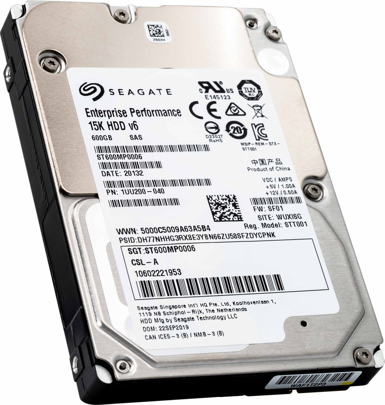 Seagate Exos 15E900 ST600MP0006 600GB 15K RPM SAS 12Gb/s 512n 256MB 2.5" Hard Drive