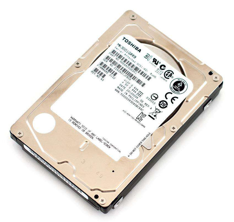 Toshiba MK01GRRB/R MK3001GRRB 300GB 15K RPM SAS 32MB 2.5" HDD