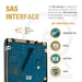 Toshiba AL14SEB AL14SEB18EQ 1.8TB 10K RPM SAS 12Gb/s 512e 2.5in Recertified Hard Drive - SAS Interface