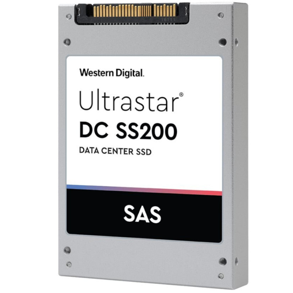 Western Digital Ultrastar DC SS200 SDLL1MLR-038T-CCA1 0TS1404 3.84TB SAS 12Gb/s Read Intensive ISE MLC 2.5in Recertified Solid State Drive