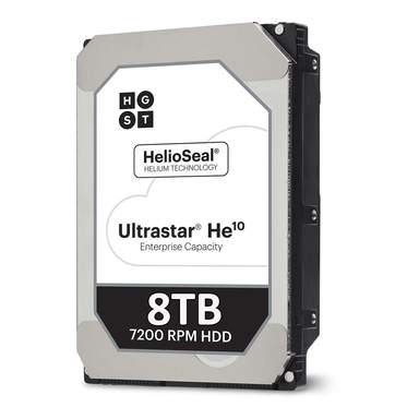 Western Digital DC HC510 HUH721008ALN600 0F27613 8TB 7.2K RPM SATA 6Gb/s 4Kn 256MB 3.5" ISE HDD