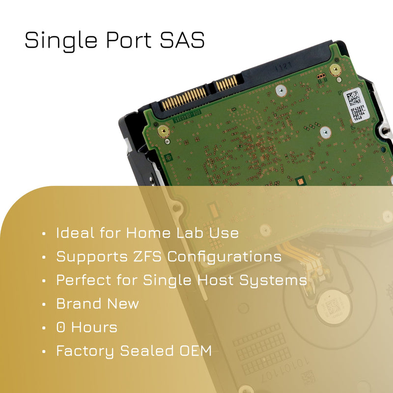 Western Digital Ultrastar DC HC530 WUH721414AL4204 0F31021 14TB 7.2K RPM Single Port SAS 12Gb/s 4Kn 3.5in Hard Drive 