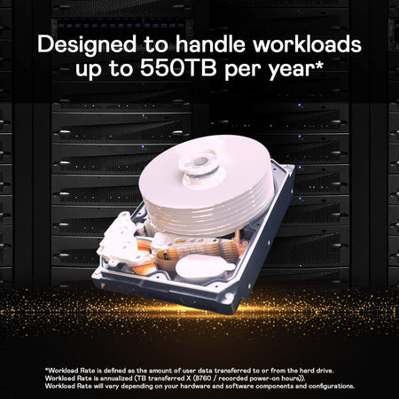 Western Digital Gold WD141KRYZ 14TB 7.2K RPM SATA 6Gb/s 512e 512MB 3.5" Hard Drive