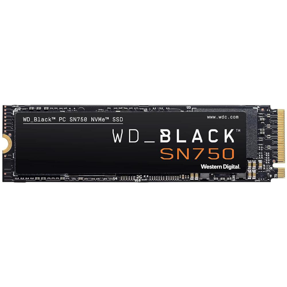 Western Digital Black SN750 WDS100T3X0C 1TB PCIe Gen 3.0 x4 4GB/s M.2in Solid State Drive