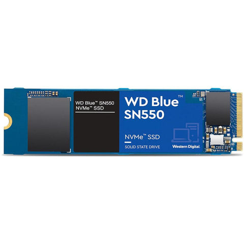 Western Digital Blue SN550 WDS200T2B0C 2TB PCIe Gen 3.0 x4 4GB/s M.2 2280 Recertified Solid State Drive