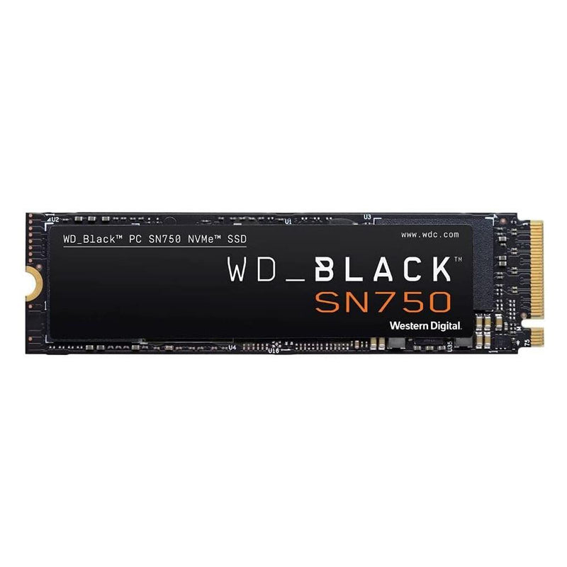 Western Digital Black SN750 WDS200T3X0C 2TB PCIe Gen 3.0 x4 4GB/s 3D TLC M.2in Recertified Solid State Drive