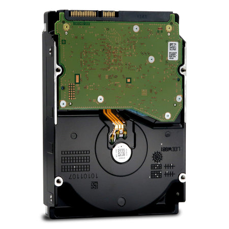 Western Digital Ultrastar DC HC530 WUH721414AL4204 0F31021 14TB 7.2K RPM Single Port SAS 12Gb/s 4Kn 3.5in Hard Drive Rear View