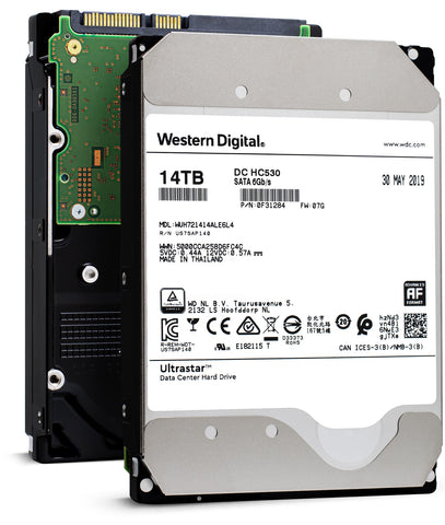 Western Digital Ultrastar DC HC530 WUH721414ALE6L4 0F31284 14TB 7.2K RPM SATA 6Gb/s 512e 512MB 3.5" SE HDD