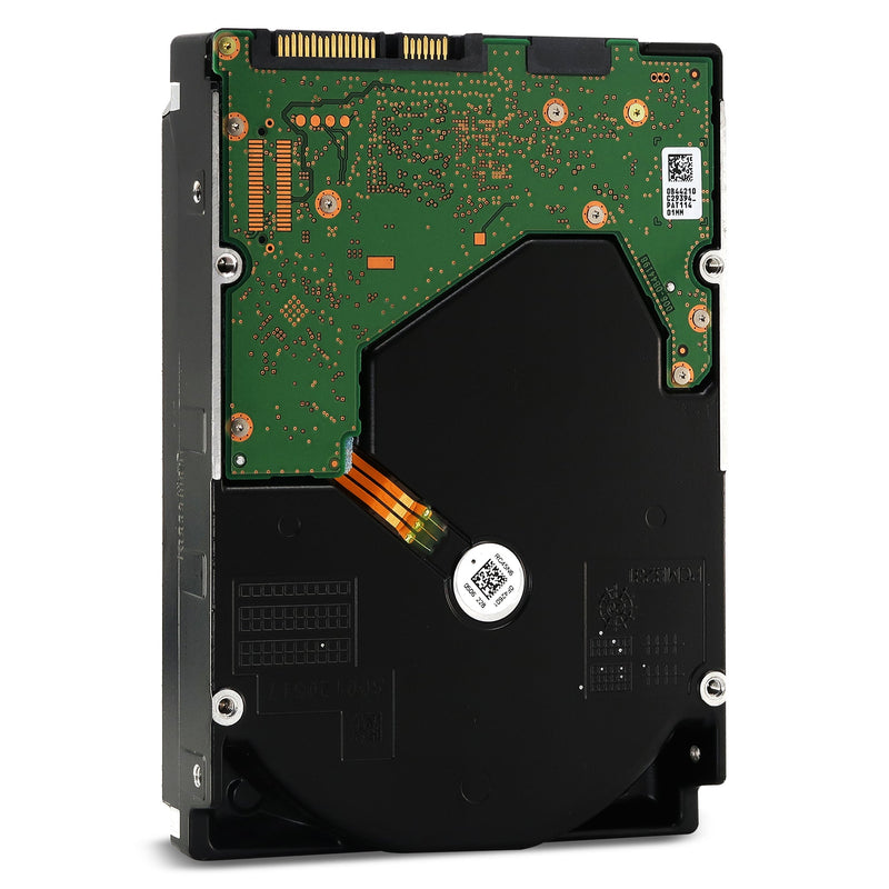 Western Digital Ultrastar DC HC550 WUH721816ALE6L4 0F38466 16TB 7.2K RPM SATA 6Gb/s 512e 3.5in Recertified Hard Drive - Rear View