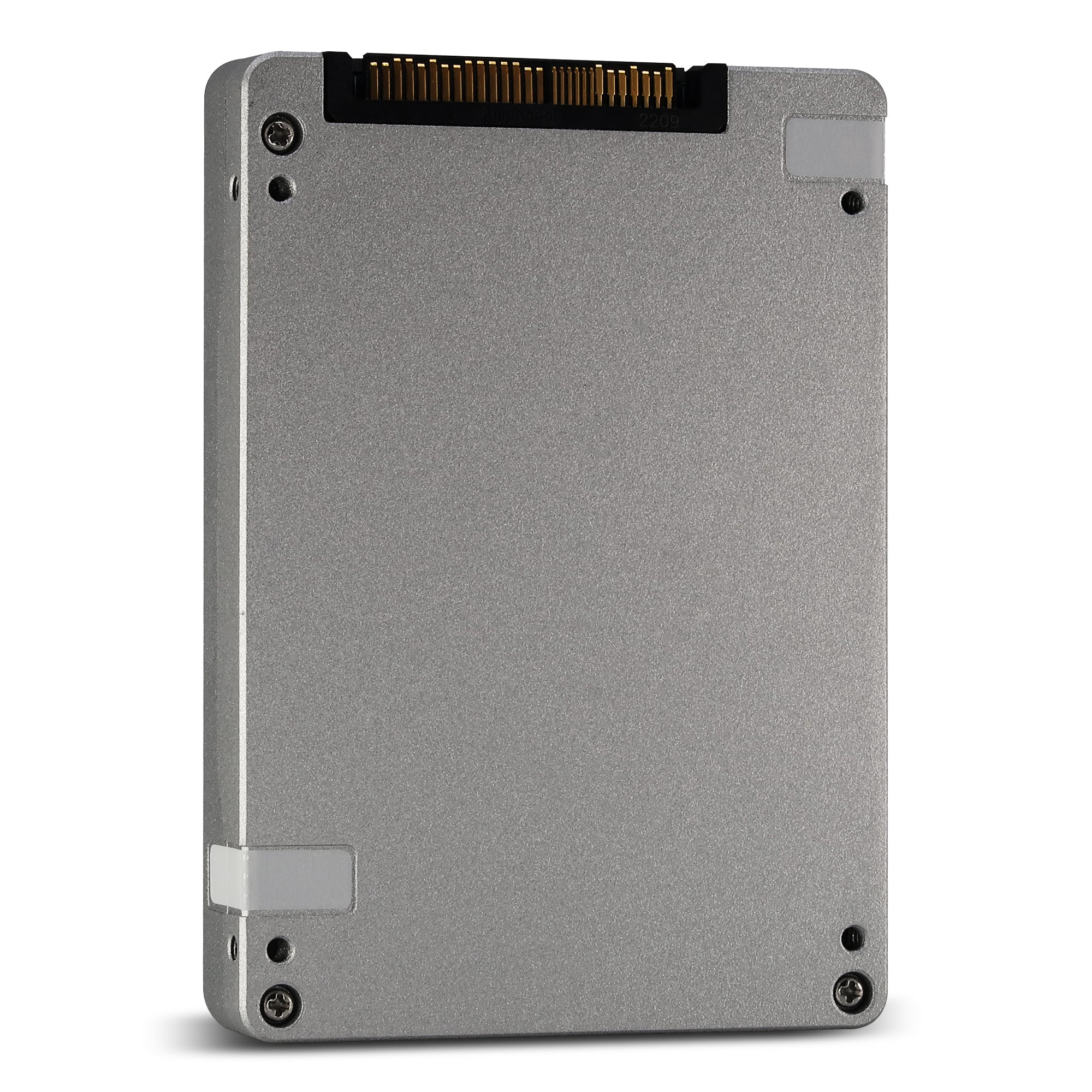Seagate Nytro 5350H XP15360SE70005 3FM333-002 15.36TB PCIe Gen 4.0 x4 8GB/s 3D eTLC U.2 NVMe 2.5in Solid State Drive - Rear View
