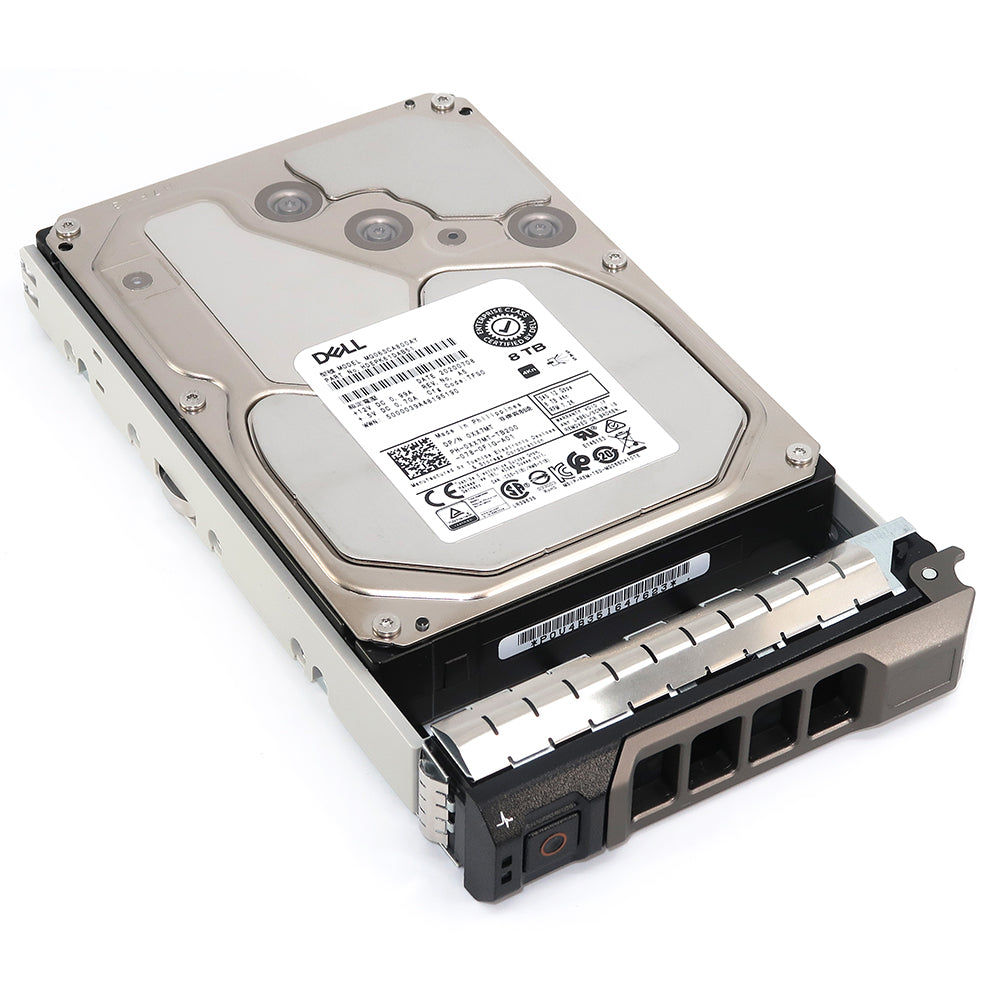 Dell G13 XX7MT 8TB 7.2K RPM SAS 12Gb/s 4Kn 3.5in Refurbished HDD