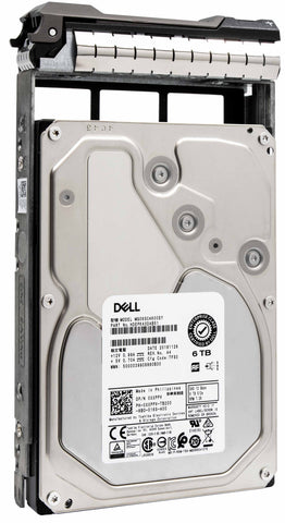 Dell G13 400-ALCR 6TB 7.2K RPM SAS 12Gb/s 512e 3.5" NearLine Hard Drive