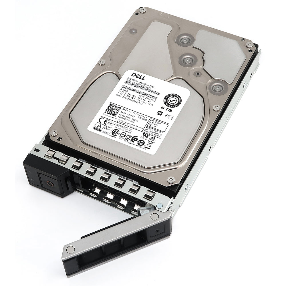 Toshiba / Dell G14 MG06SCA600EY 6TB 7.2K RPM SAS 12Gb/s 512e 3.5in Recertified Hard Drive