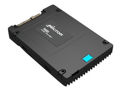 Micron 7450 Pro MTFDKCC7T6TFR 1BC1ZABYY 7.68TB PCIe Gen 4.0 x4 8GB/s U.3 NVMe 2.5in Refurbished SSD